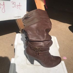 Brown boots